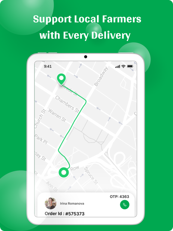 Semilla: Paid Delivery Jobs iPad screenshot 4 - Food & Drink app