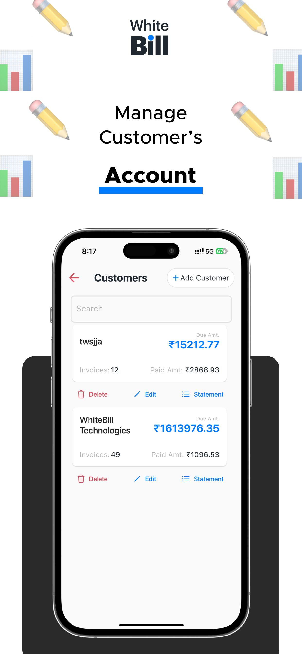 GST Invoice Maker - WhiteBill