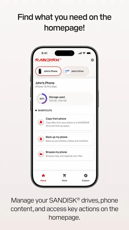 SANDISK screenshot 2 of 6