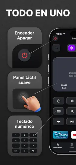 Captura de pantalla de TV Control Remoto Universal・ en iPhone 2