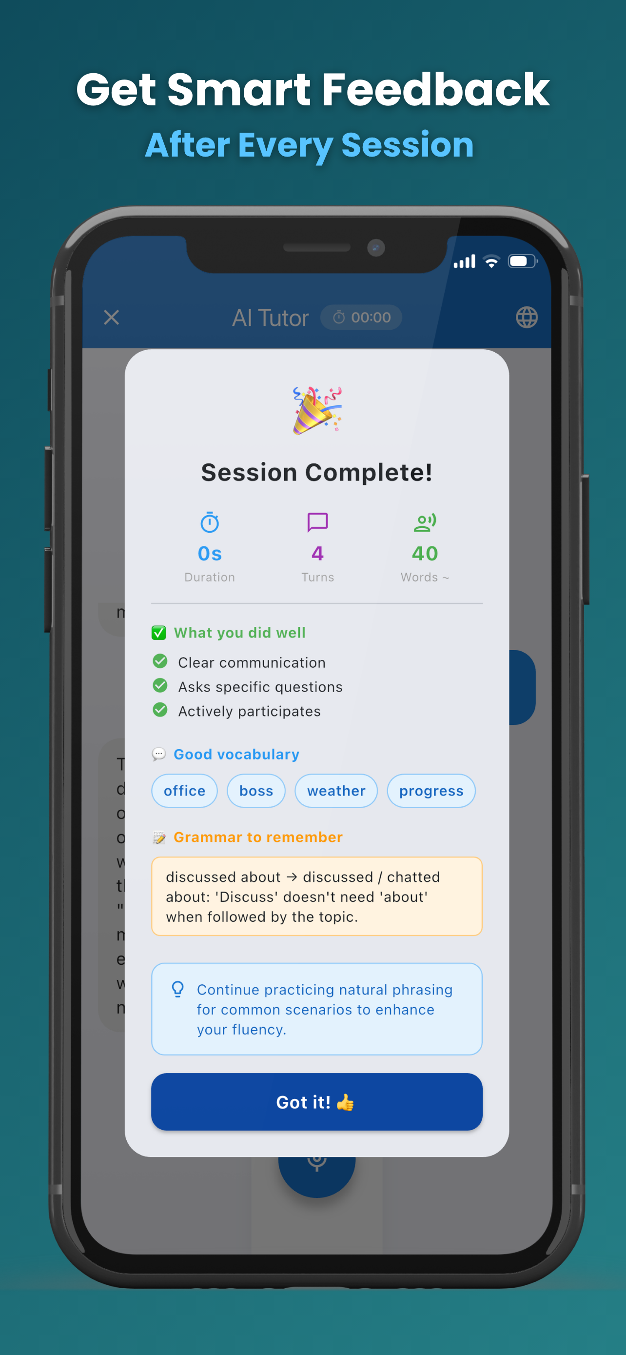 Alice: AI English Tutor screenshot 8