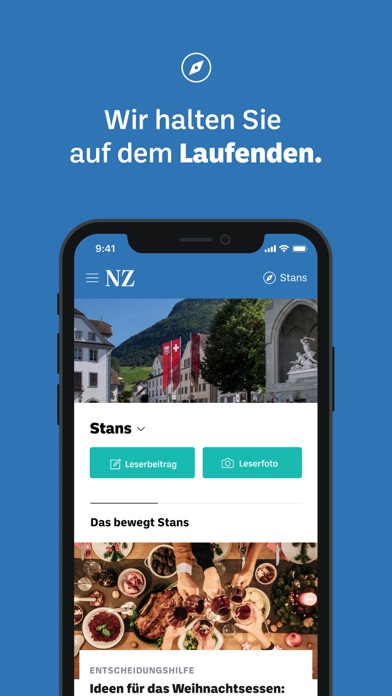 Nidwaldner Zeitung News Screenshot