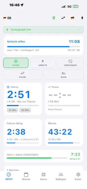 TachoPlus screenshot 1