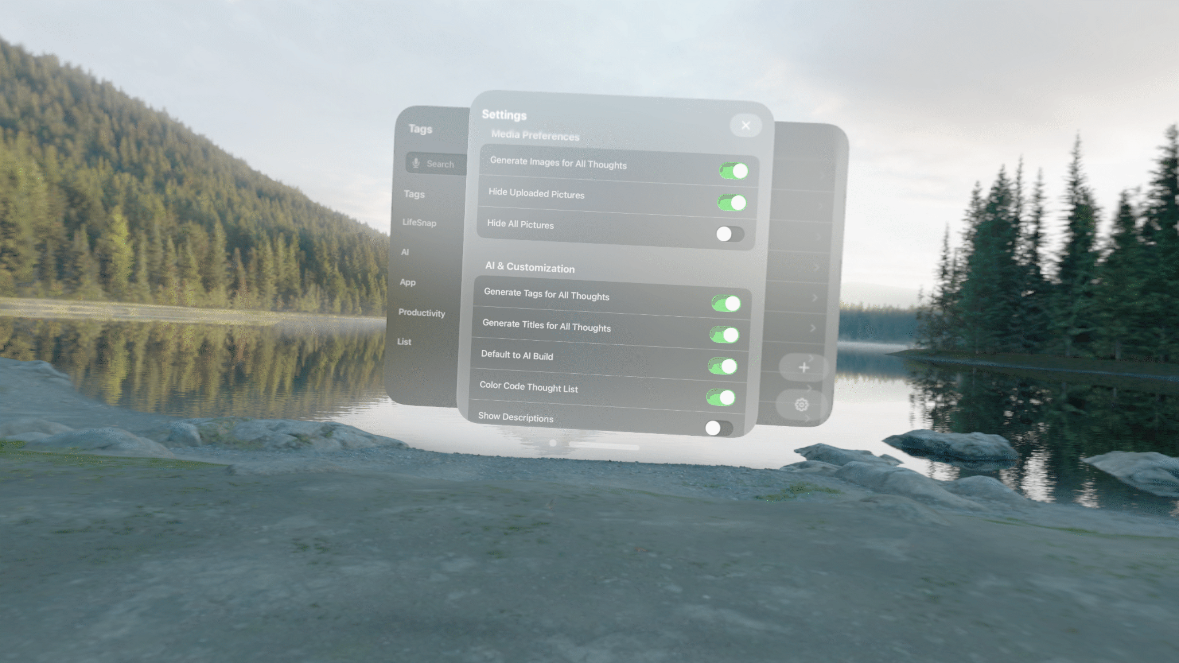 Quick Capture: LifeSnap Notes