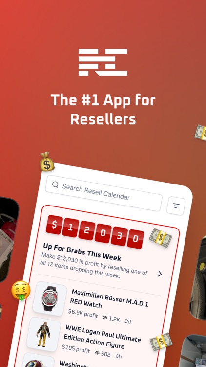 Resell Calendar APP