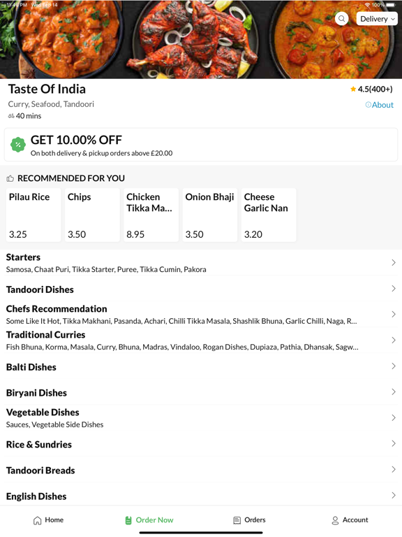 Screenshot #6 pour Taste Of India Stoke-On-Trent