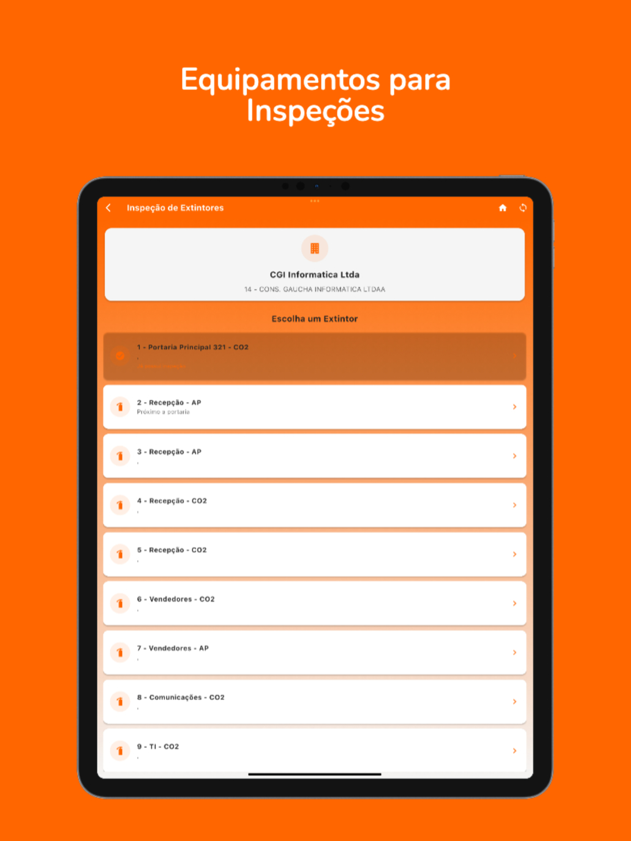 Inspeções SESMT