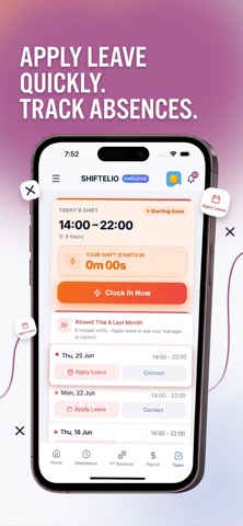 Shiftelio screenshot