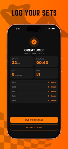 SitUp365: Six Pack Abs Trainer Screenshot 7 of 8
