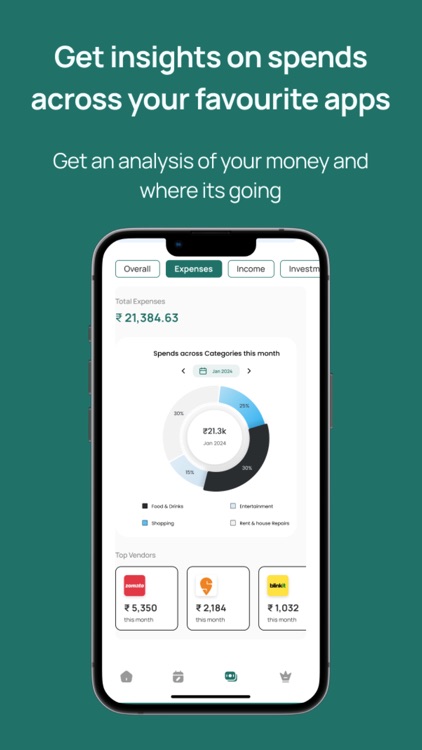 Surplus: auto-track expenses