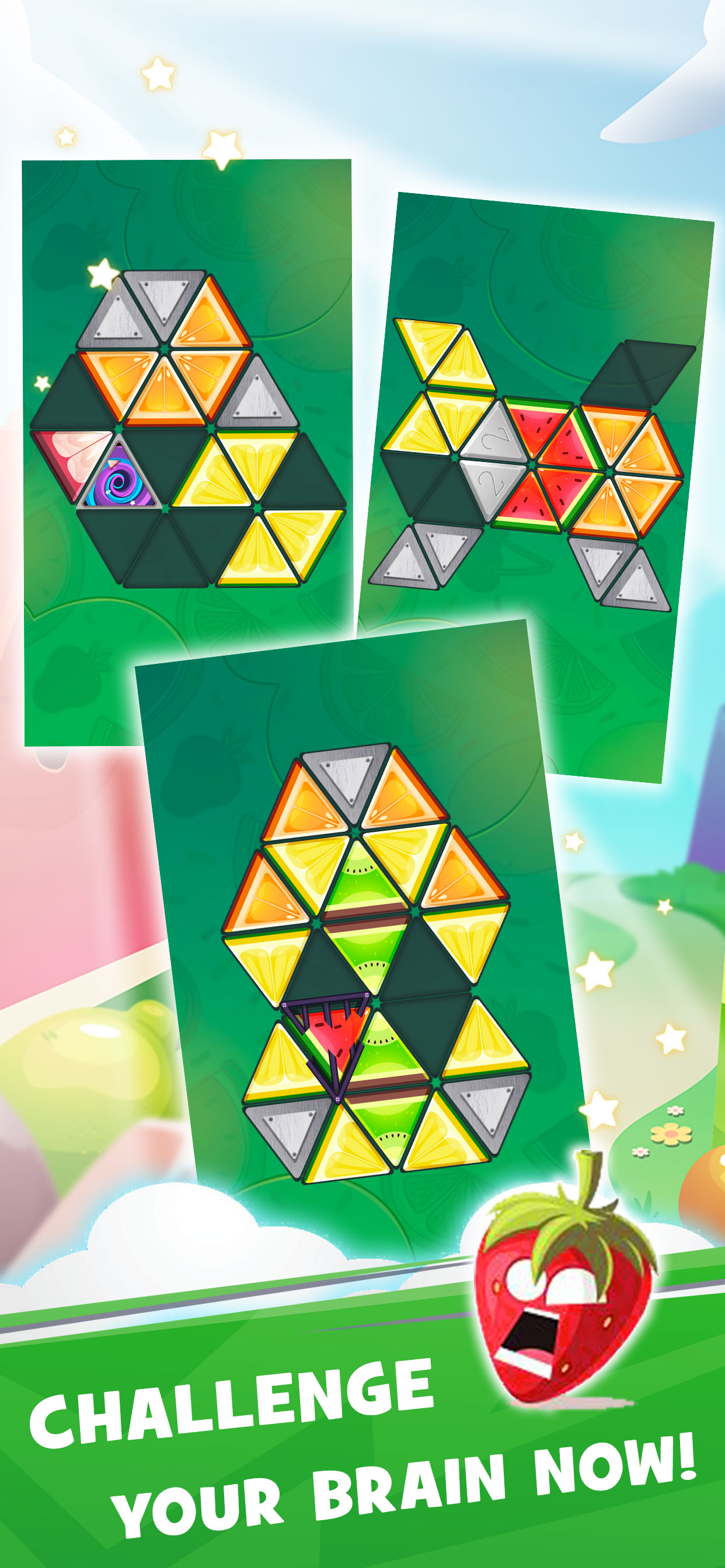 Fruitzle: Folding Puzzle Game screenshot 4