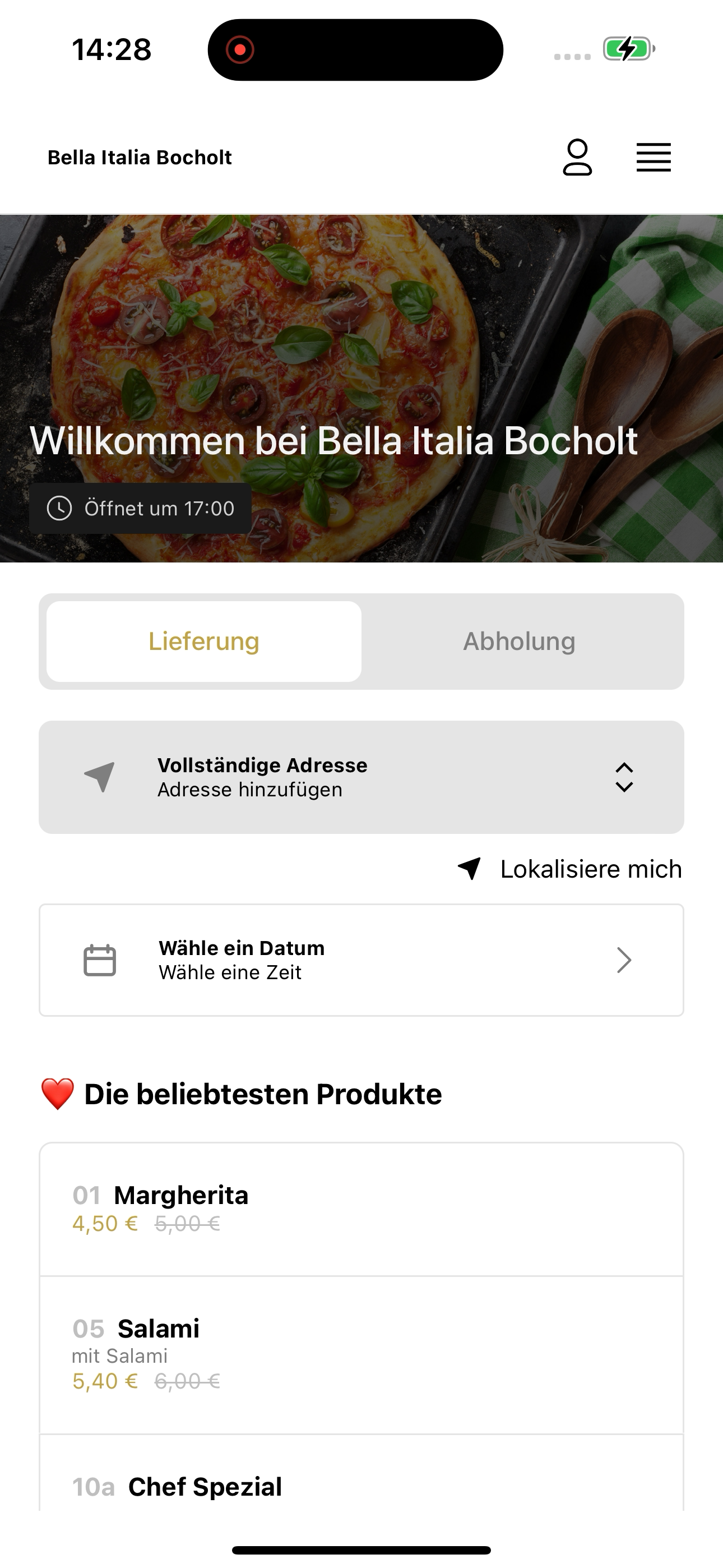 Bella Italia Bocholt screenshot 3