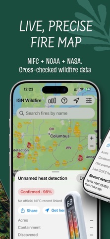 IGN: Wildland Fire Scanner app Screenshot 3 of 6