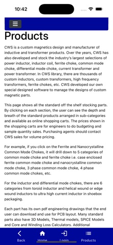 CWS Inc screenshot