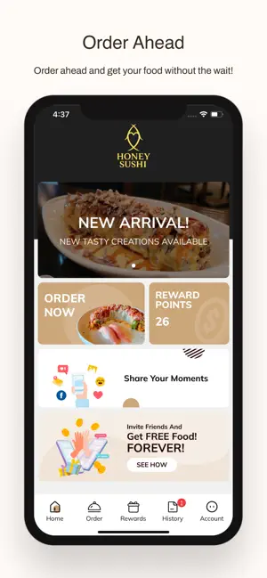 Honey Sushi screenshot 1