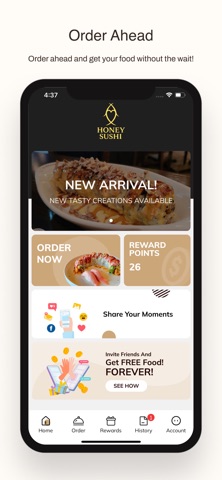 Honey Sushi screenshot