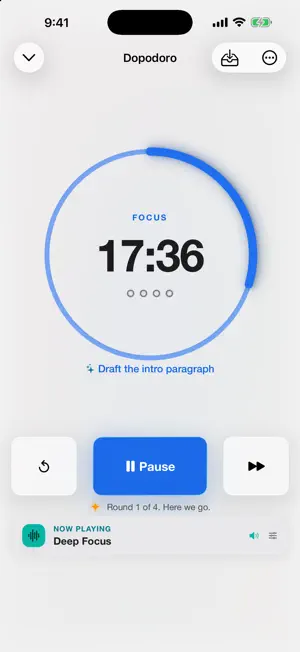 Dopodoro: ADHD Focus Timer screenshot 1