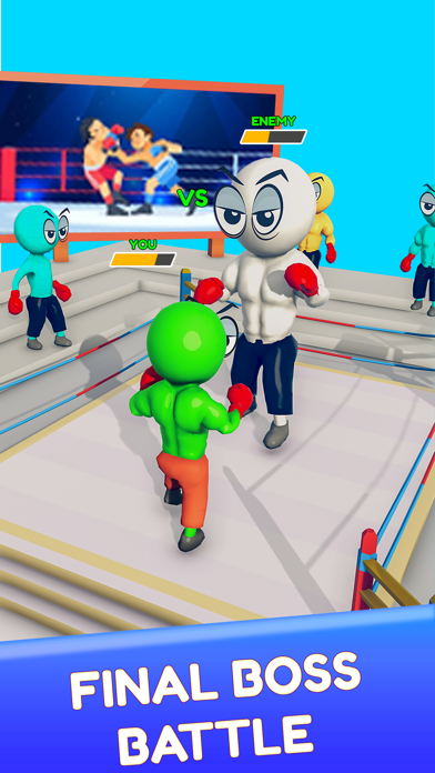 Boxer Fight Race - Count Games Screenshot