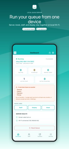 UEU - Queue Management screenshot