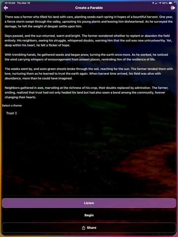 What Would Jesus Do - Answers iPad screenshot
