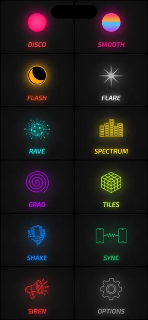 Disco Lights Music Visualizer screenshot 1