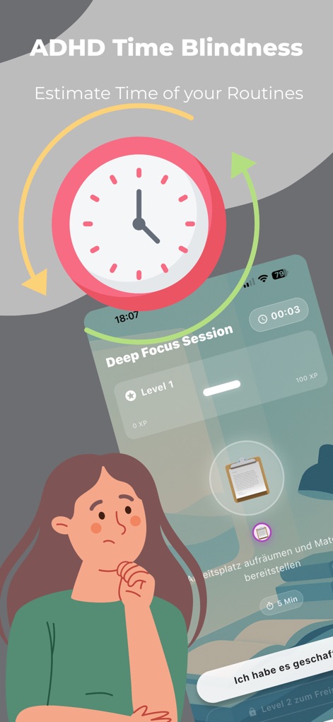 ADHD routine self‑organization - Productivity App | MWM