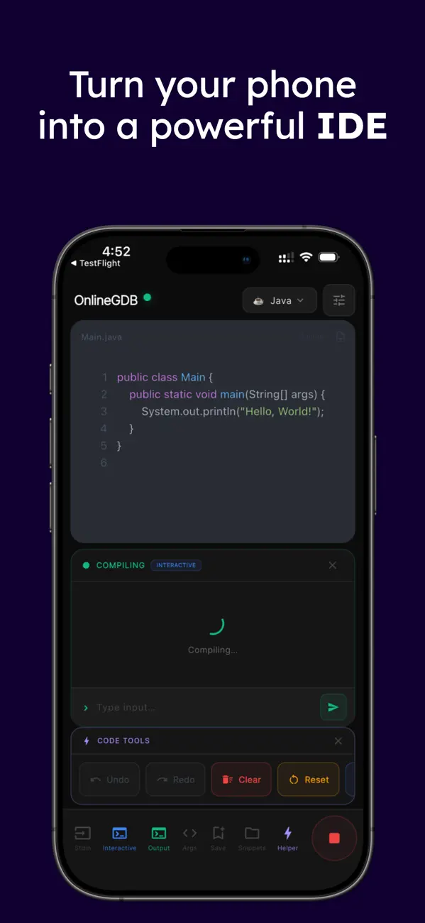 #4. onlinegdb (iOS) Door: AVIRAJ PATEL