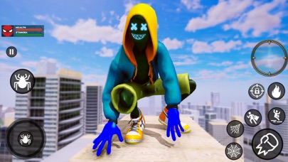 Open Word - Amazing Rope Hero Screenshot