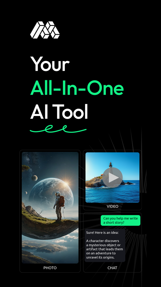 #1. Mindscape AI - Art Generator (iOS) Podle: David Wiedenau