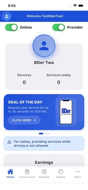 BDer - Live screenshot 2