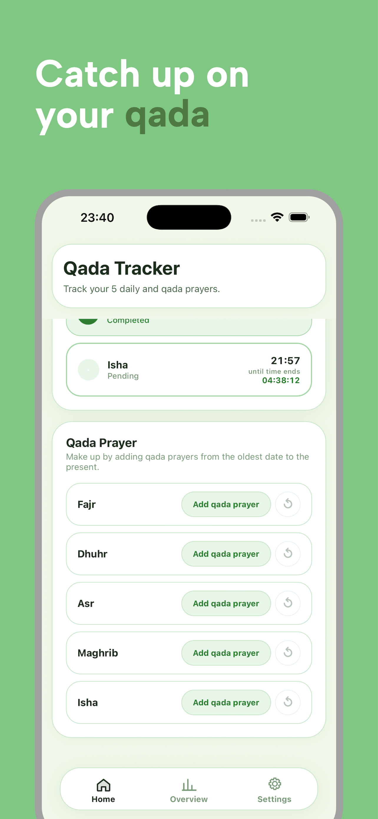Qada Tracker - Likapa