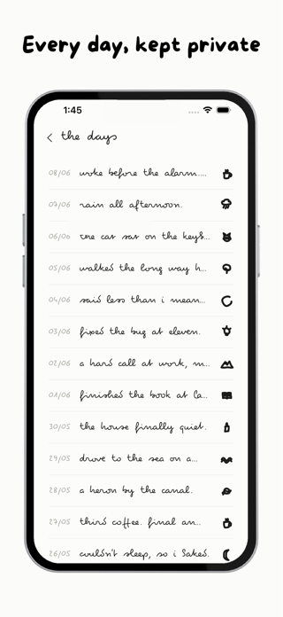 triday: daily diary Screenshot 4 of 9