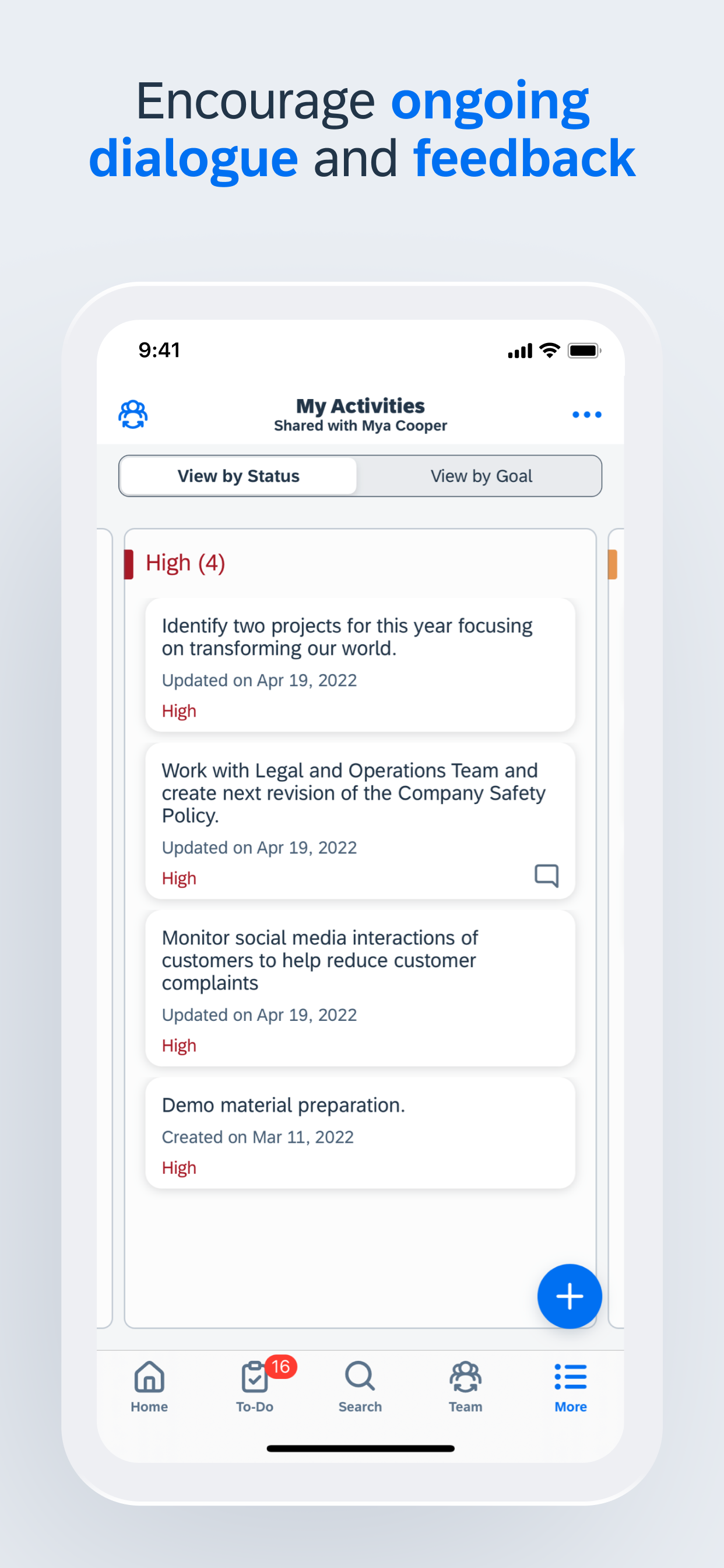 SAP SuccessFactors Mobile screenshot 8
