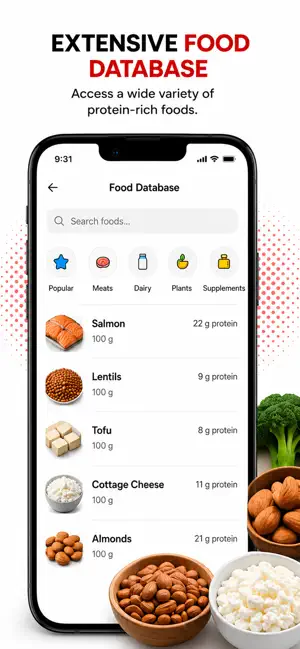 Protein Calculator Tracker screenshot 2