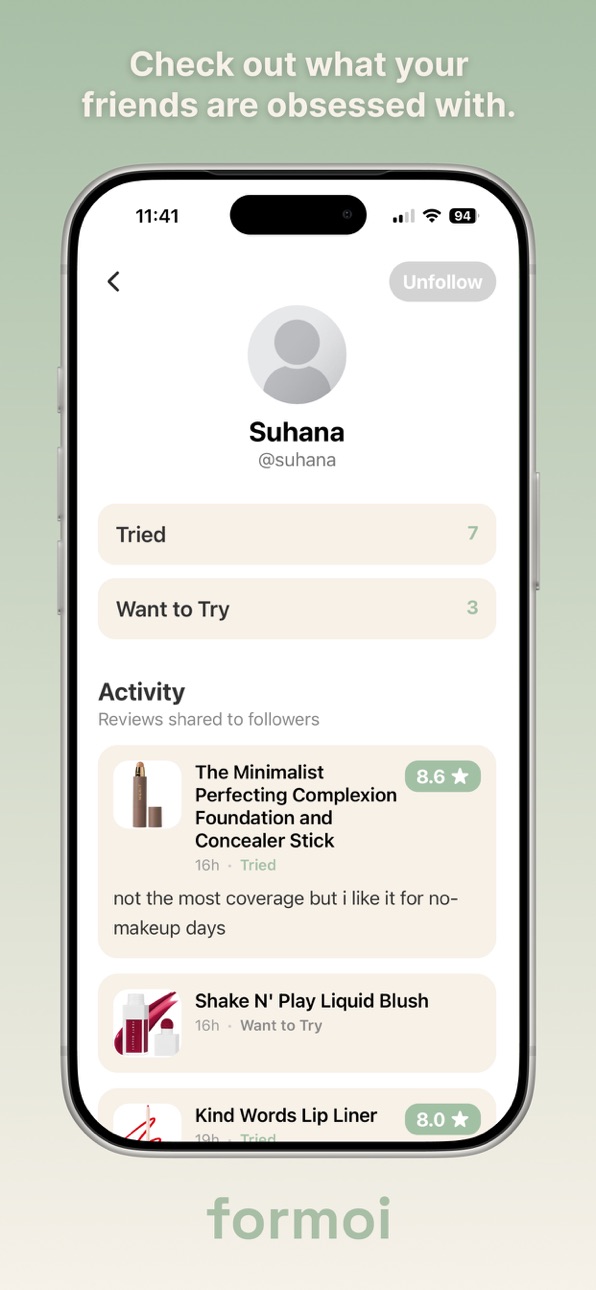 iPhone screenshot