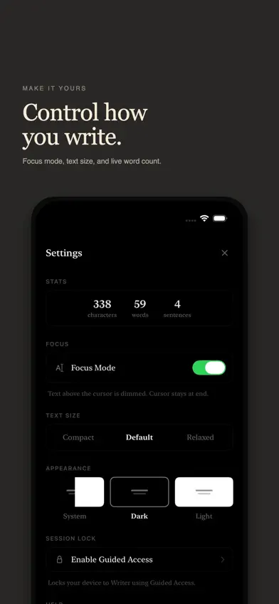 WriterDeck screenshot 3