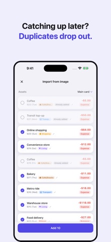Harubi: Receipt Budget Tracker Screenshot 4 of 10
