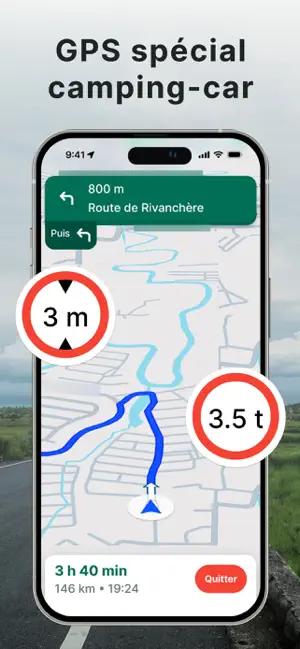 Gabary - GPS Camping-Car & Van iPhone screenshot 2