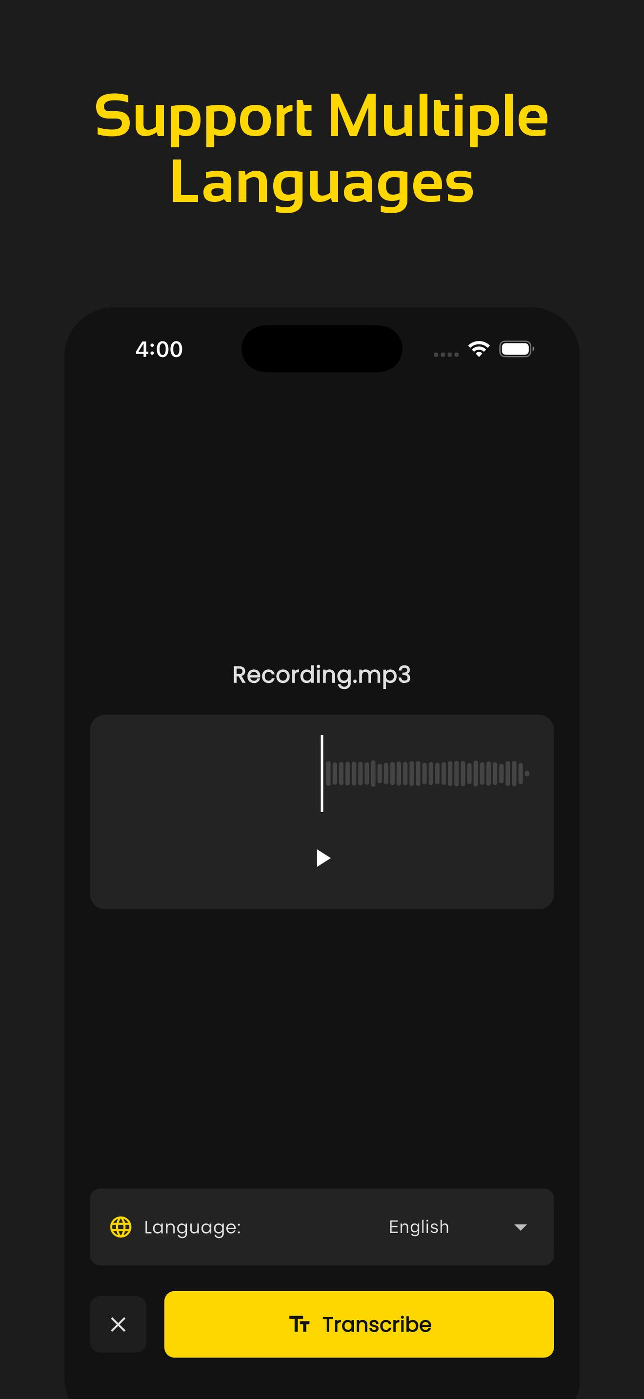 Offline Transcribe, TranscriAI screenshot 5