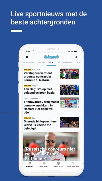 De Telegraaf Screenshot