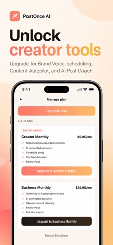 PostOnce Ai Screenshot 4 of 9