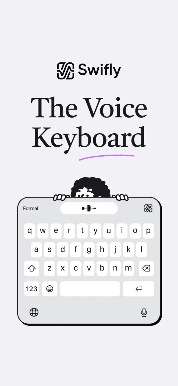 Screenshot #1 pour Swifly - The Voice Keyboard