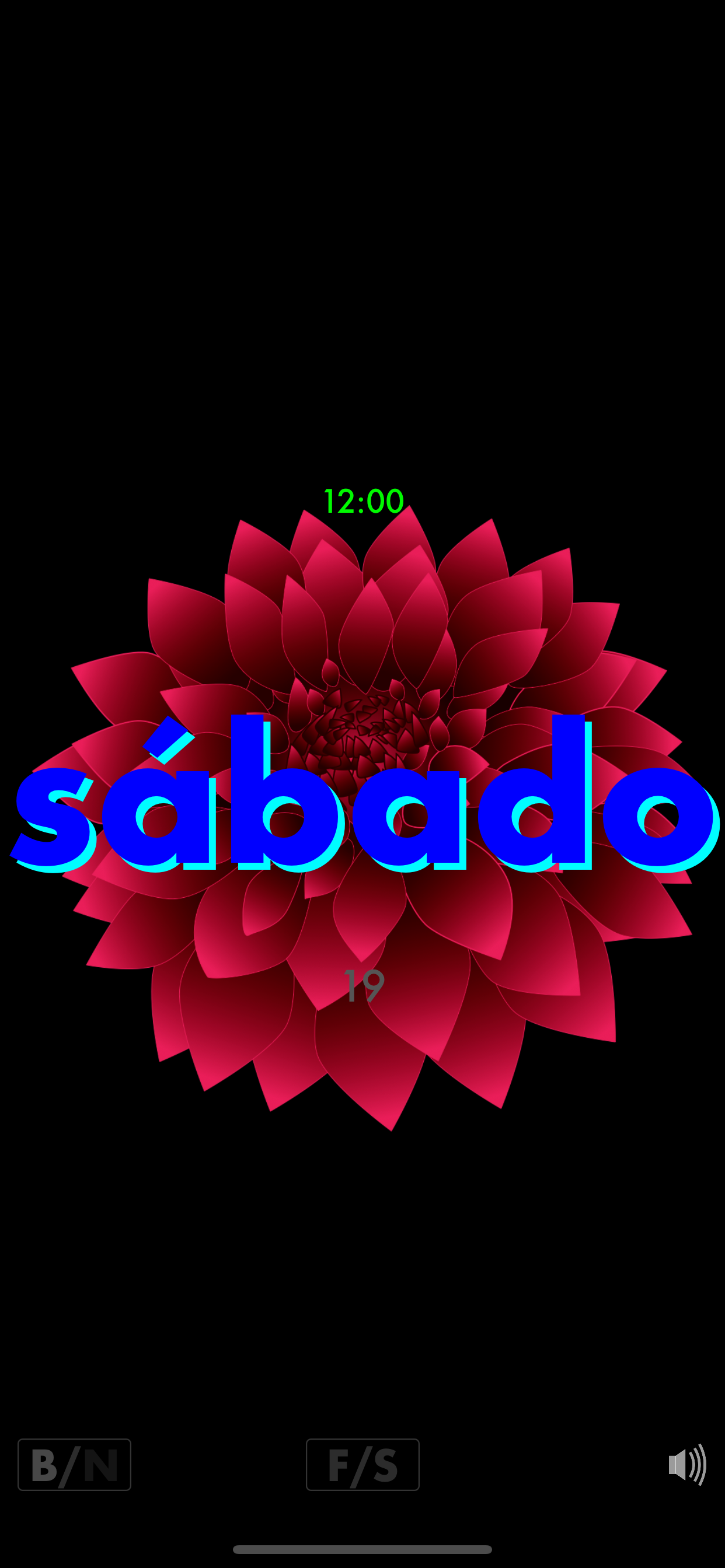 calendario de flores