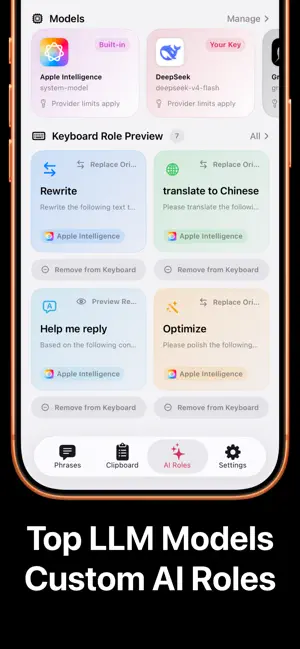 Typeless Keyboard: AI Snippets screenshot 4