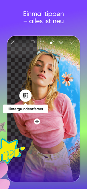 Picsart: KI Bilder bearbeiten Screenshot
