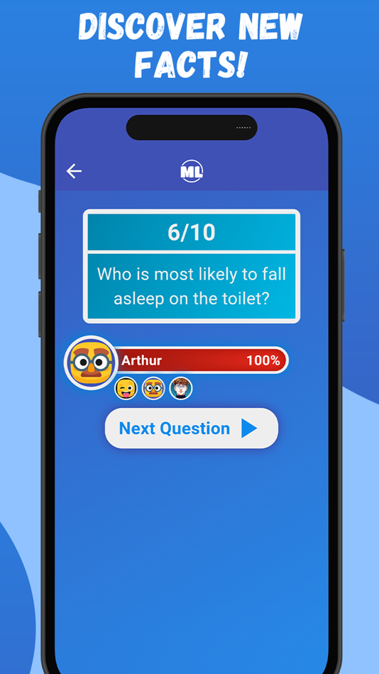 #6. Most Likely To - Party App (iOS) 由: Konrad Nowak