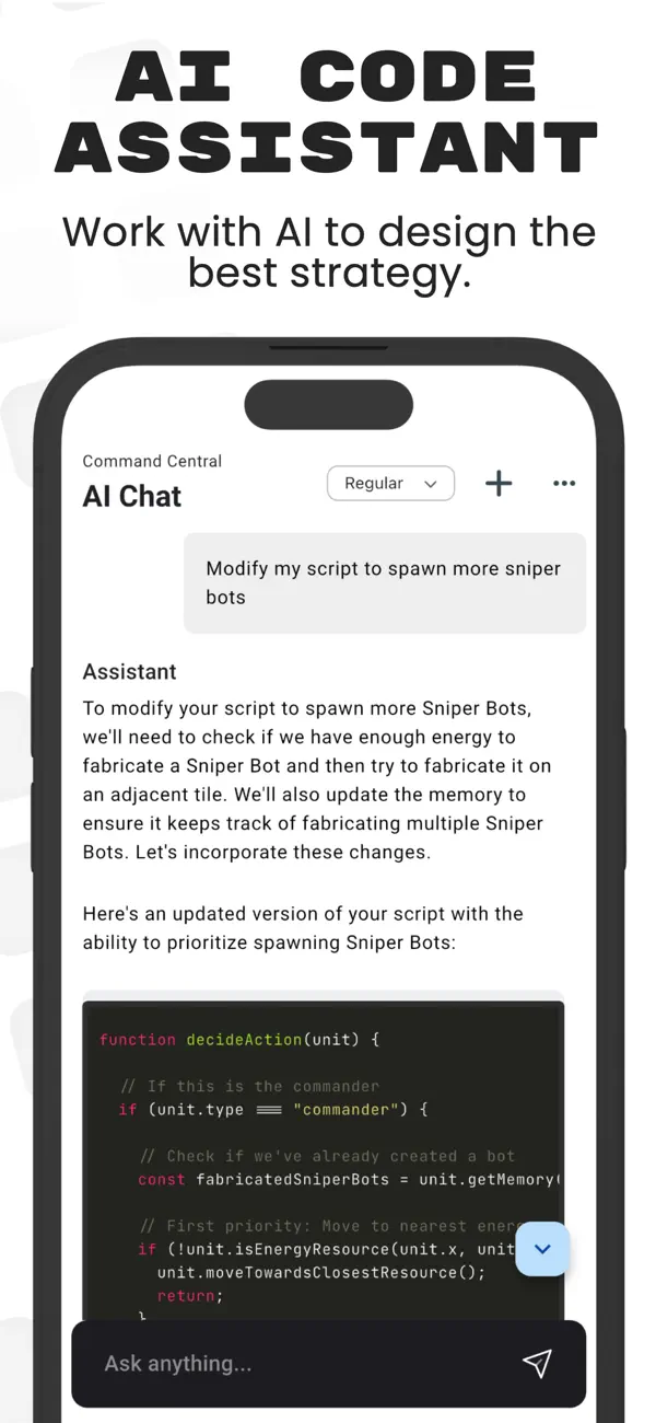 #5. Commander: Battle with Code (iOS) โดย: Big Fish Tech LLC