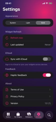 Screenmade: Widgets iPhone screenshot
