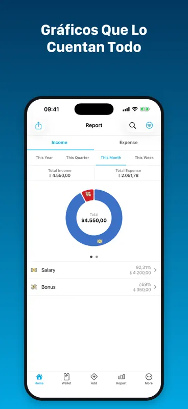 MoneyMan: Control de Gastos screenshot 5 of 8
