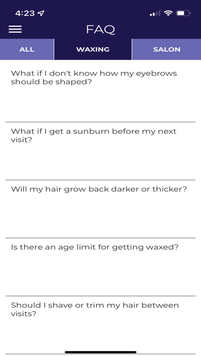 Radiant Waxing Screenshot